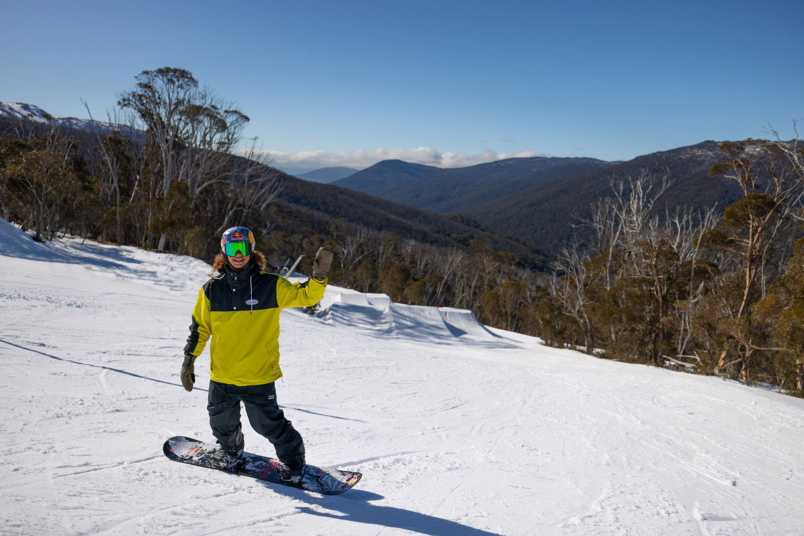 ride with olympic athlete valentino guseli at thredbo thanks to burton and protect our winters australia